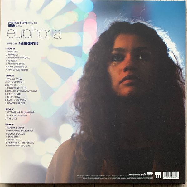 Платівка Labrinth – Euphoria (Original Score From The HBO Series)|Лабрінт-Ейфорія (Оригінальна музика з серіалу HBO)(2xLP)