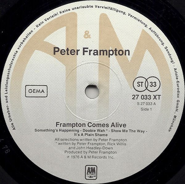Платівка Peter Frampton – Frampton Comes Alive | Пітер Фремптон