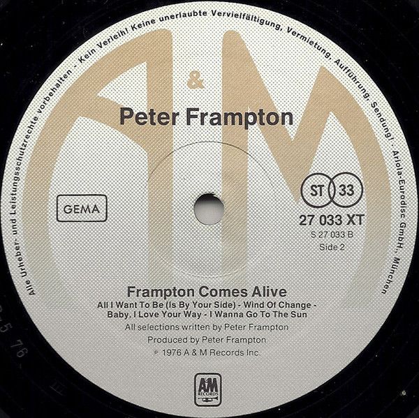 Платівка Peter Frampton – Frampton Comes Alive | Пітер Фремптон