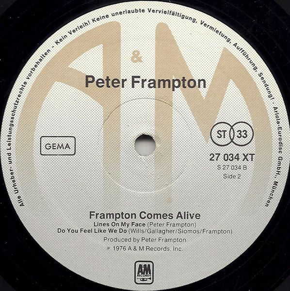 Платівка Peter Frampton – Frampton Comes Alive | Пітер Фремптон