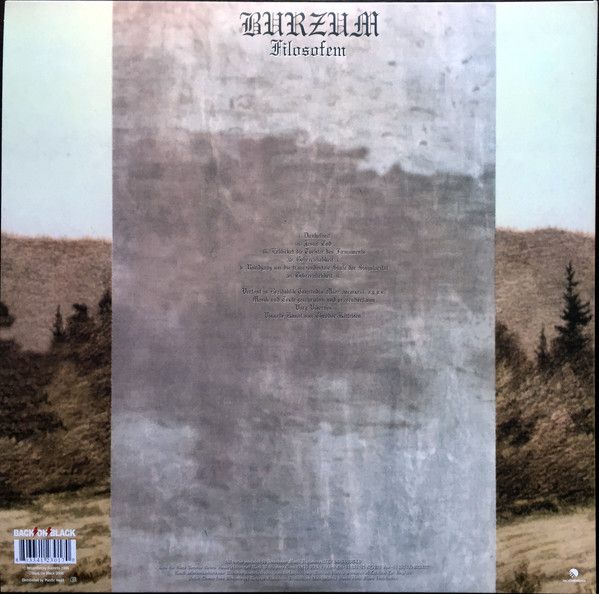 Платівка Burzum – Filosofem|Бурзум(2xLP)