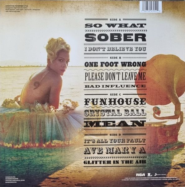Платівка P!NK – Funhouse|Пінк-Веселий дім(2xLP)