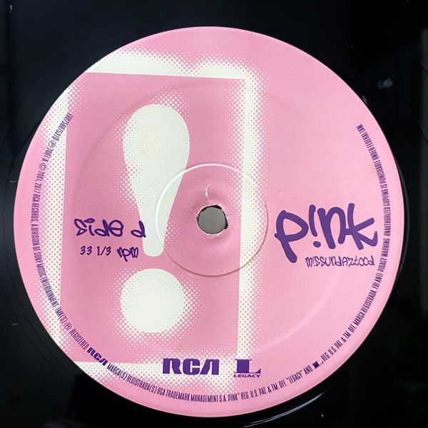 Платівка P!NK – M!ssundaztood|Пінк-Не зрозуміло(2xLP)
