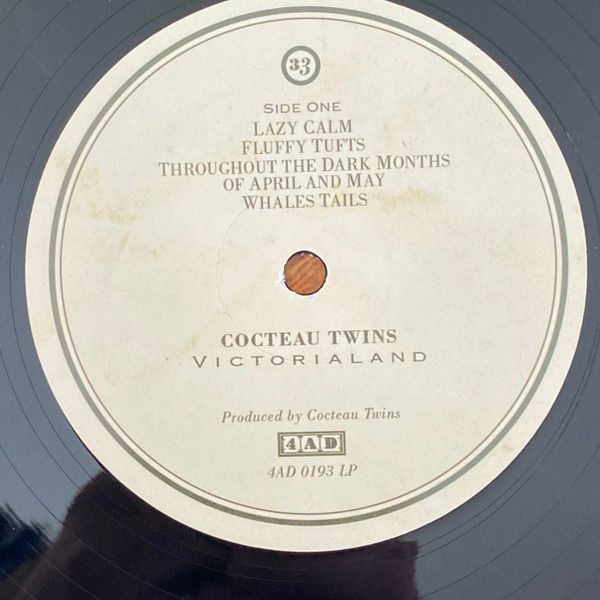 Платівка Cocteau Twins – Victorialand |Близнюки Кокто-Вікторія