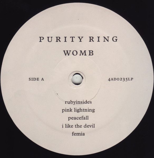 Платівка Purity Ring – Womb|Перстень чистоти-Утроба