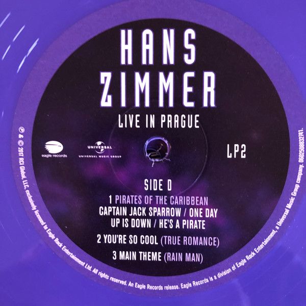 Платівка Hans Zimmer – Live In Prague|Ганс Циммер (4LP)