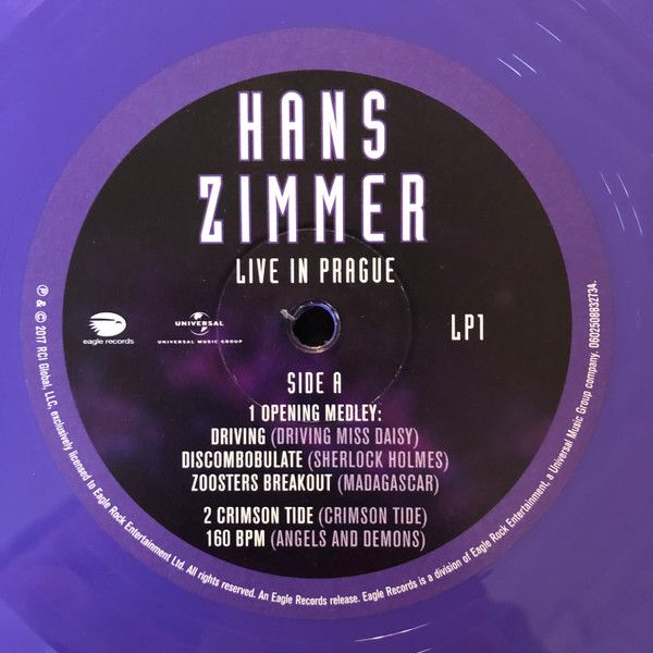 Платівка Hans Zimmer – Live In Prague|Ганс Циммер (4LP)