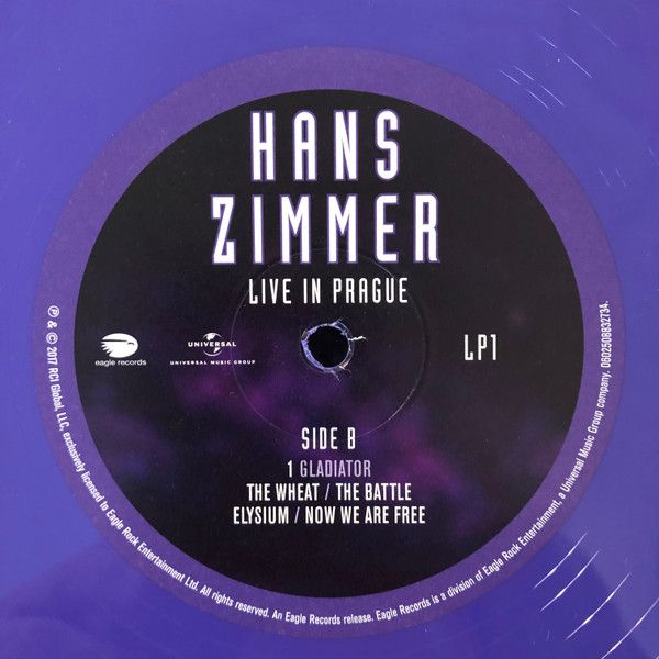 Платівка Hans Zimmer – Live In Prague|Ганс Циммер (4LP)