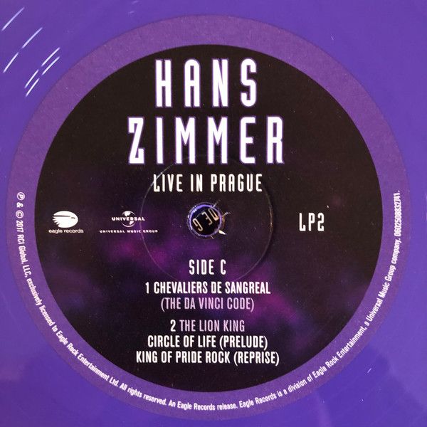 Платівка Hans Zimmer – Live In Prague|Ганс Циммер (4LP)
