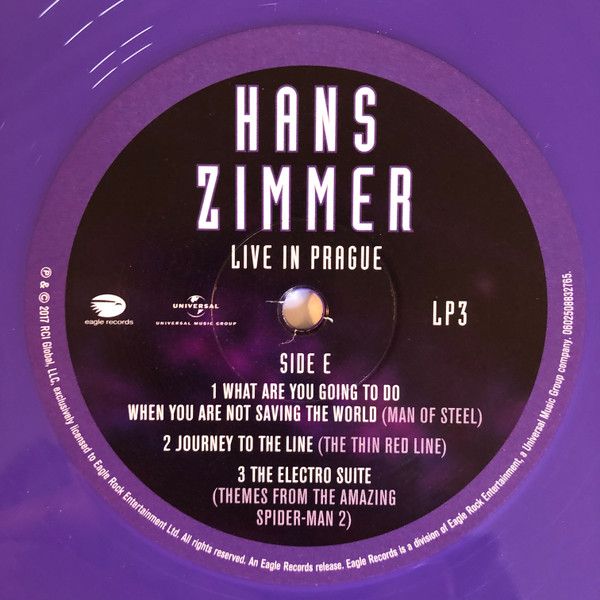 Платівка Hans Zimmer – Live In Prague|Ганс Циммер (4LP)