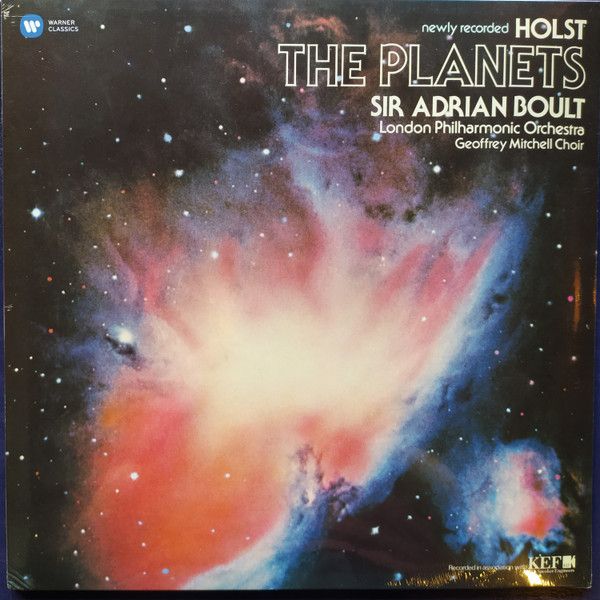 Платівка Holst, Sir Adrian Boult, London Philharmonic Orchestra, Geoffrey Mitchell Choir – The Planets|Сер Адріан Седрік Булт