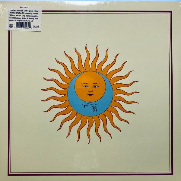 Платівка King Crimson – Larks' Tongues In Aspic|Король Багряний