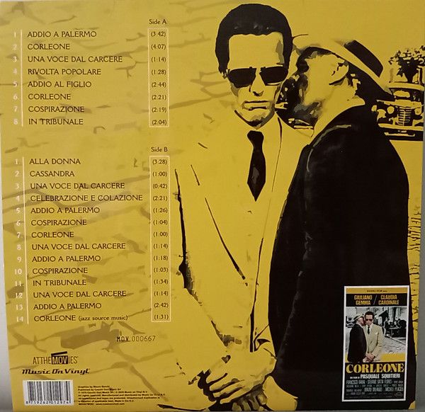 Платівка Ennio Morricone – Corleone (Original Motion Picture Soundtrack)|Енніо Морріконе