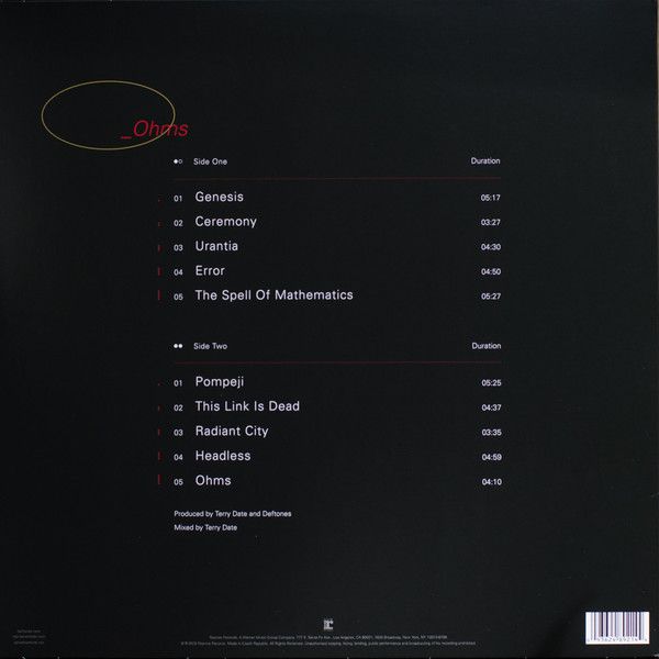 Deftones – Ohms (Vinyl)