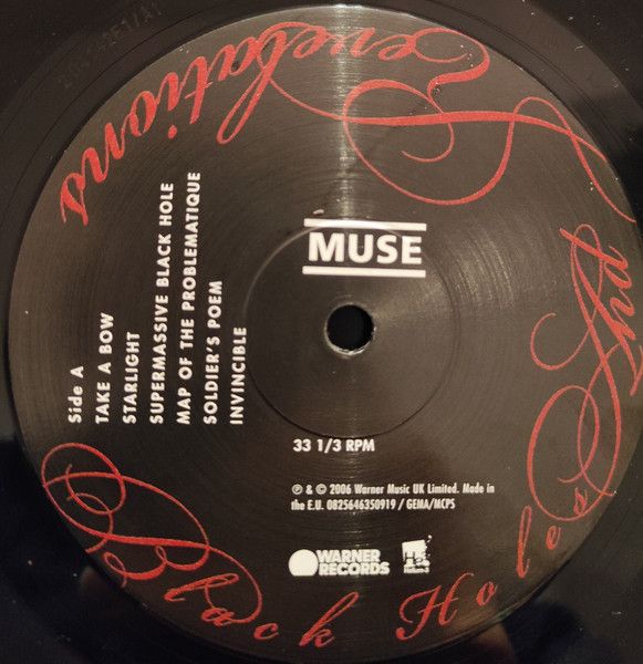 Платівка Muse – Black Holes And Revelations