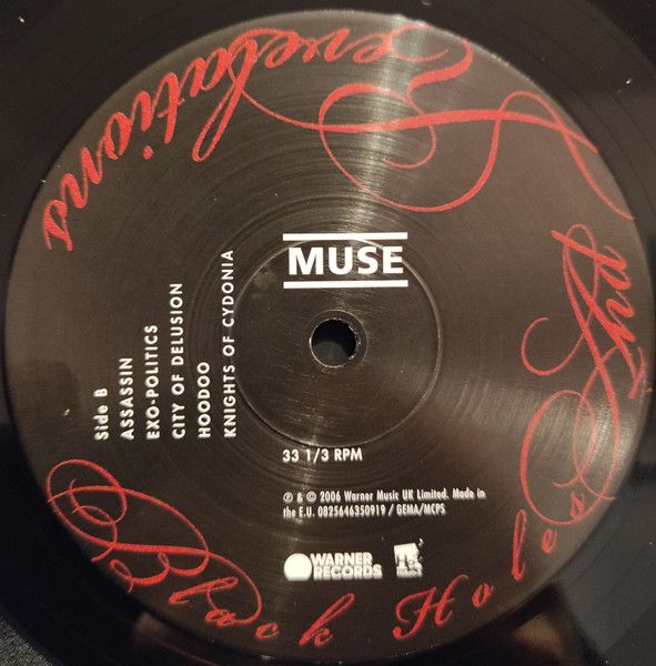 Платівка Muse – Black Holes And Revelations