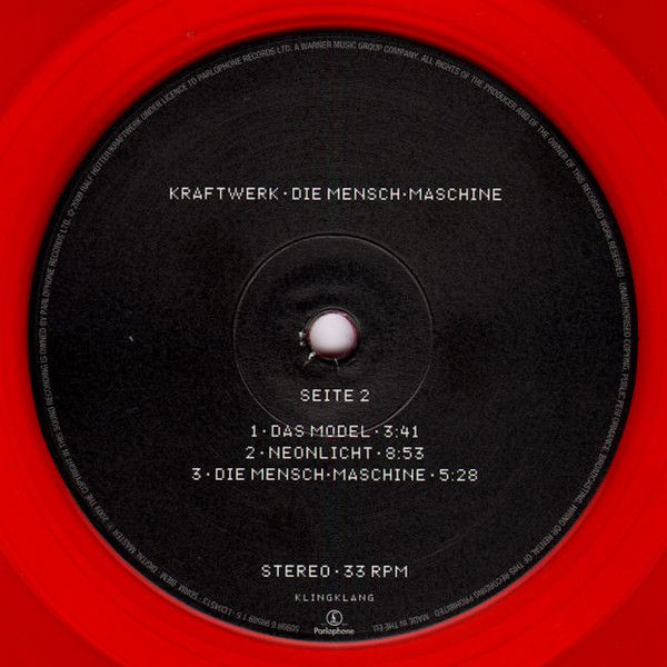 Платівка Kraftwerk – Die Mensch - Maschine | Крафтверк - Ді Менш - Машіне