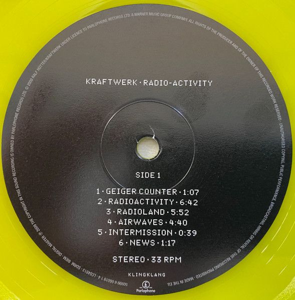 Платівка Kraftwerk – Radio-Activity|Крафтверк