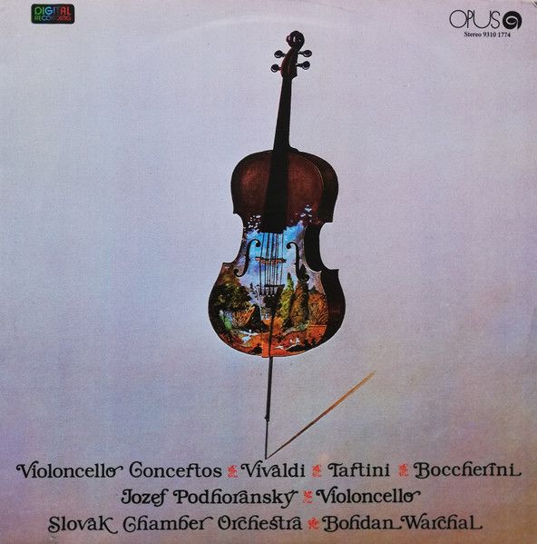 Платівка Jozef Podhoransky, Slovak Chamber Orchestra – Violoncello Concertos / Vivaldi, Tartini, Boccherini