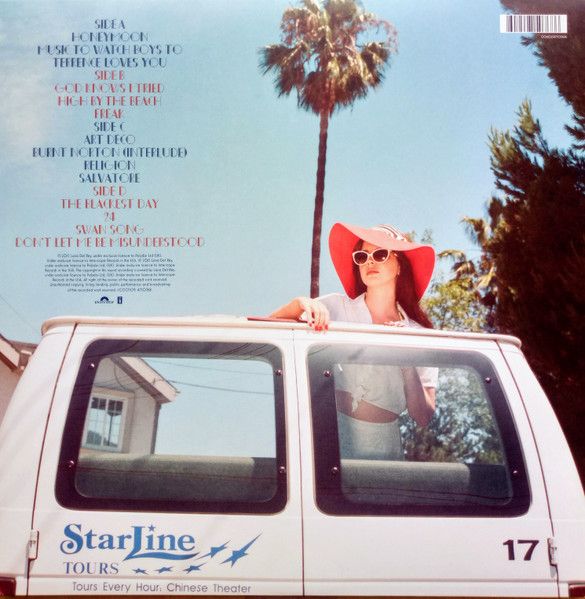 Платівка Lana Del Rey – Honeymoon|Лана Дель Рей-Медовий місяць(2XLP)