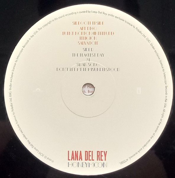 Платівка Lana Del Rey – Honeymoon|Лана Дель Рей-Медовий місяць(2XLP)