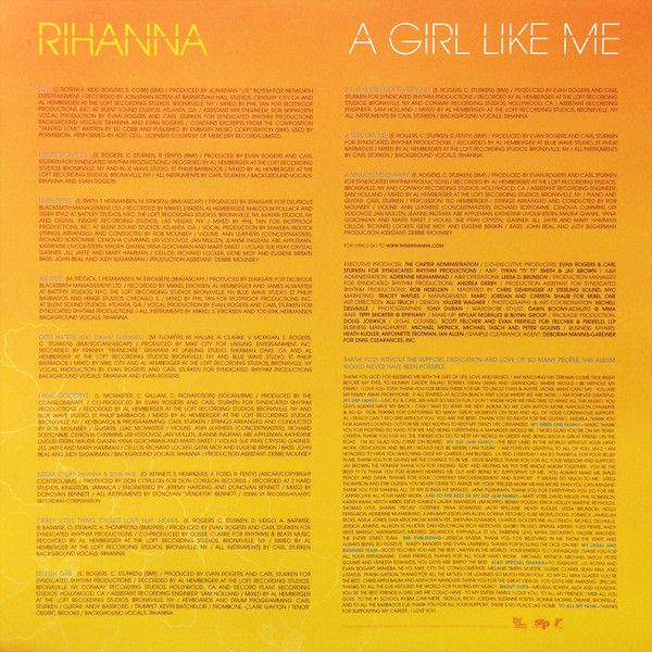 Платівка Rihanna - A Girl Like Me|Ріанна-Дівчина як я(2xLP)
