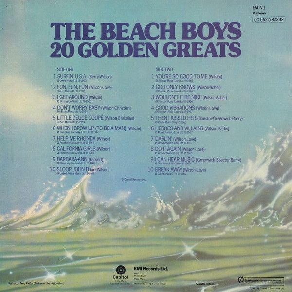 Платівка The Beach Boys – 20 Golden Greats