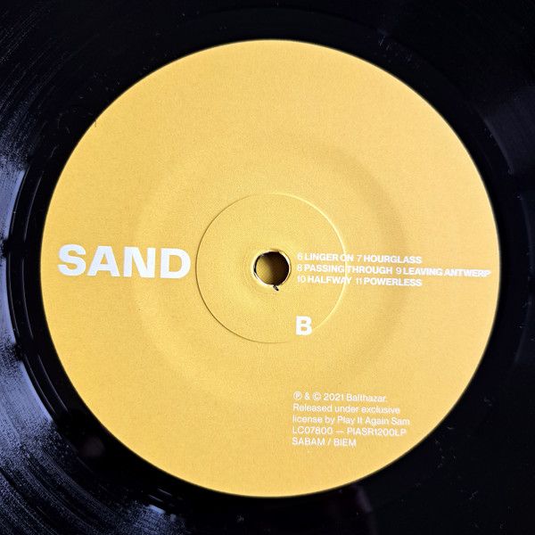 Платівка Balthazar – Sand|Бальтазар
