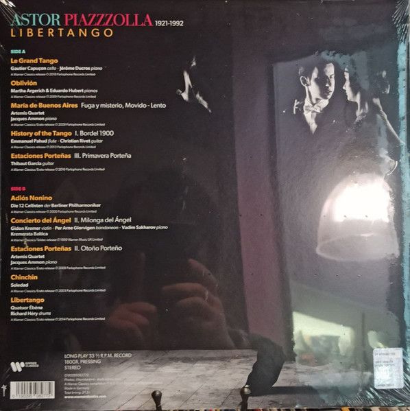 Платівка Astor Piazzolla – Libertango | Астор П'яццолла – Лібертанго