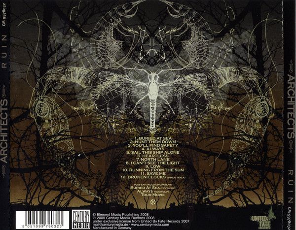 Компакт-диск Architects – Ruin (Enhanced DVD + CD)|Архітектори-Руїни