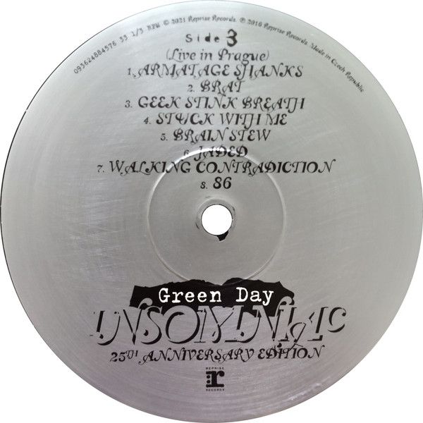 Платівка Green Day – Insomniac | Зелений день(2xLP)