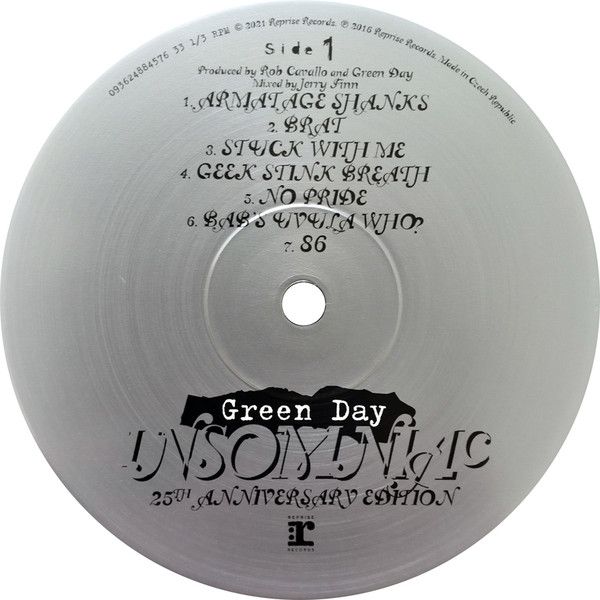 Платівка Green Day – Insomniac | Зелений день(2xLP)