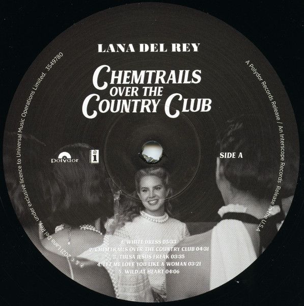 Платівка Lana Del Rey – Chemtrails over the Country Club|Лана Дель Рей
