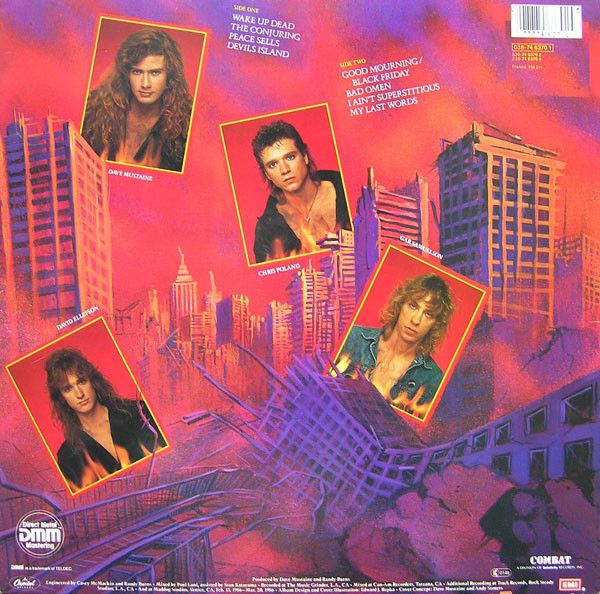Платівка Megadeth – Peace Sells... But Who's Buying?|Мегадет-Мир продається... але хто купує?