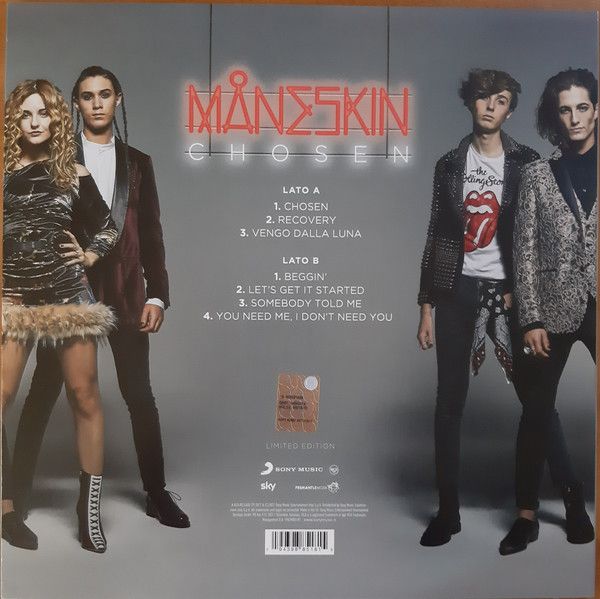 Платівка Maneskin – Chosen|Менескін-Обраний
