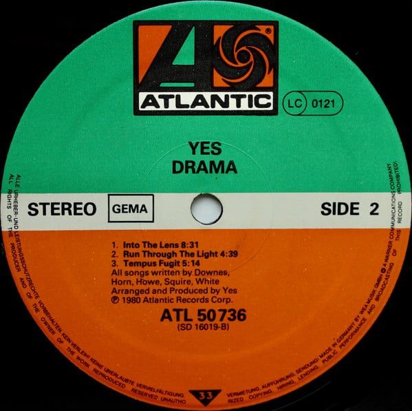 Платівка Yes – Drama | Так – драма