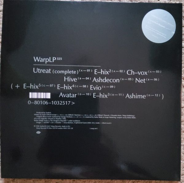 Платівка Seefeel – (Ch-vox) (REDUX)-(2xLP)
