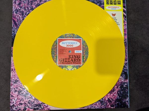 Платівка King Gizzard & the Lizard Wizard - Butterfly 3000(Turkish Limited Edition, Blue)|Король Шлунок та Чарівник Ящірок - Метелик 3000