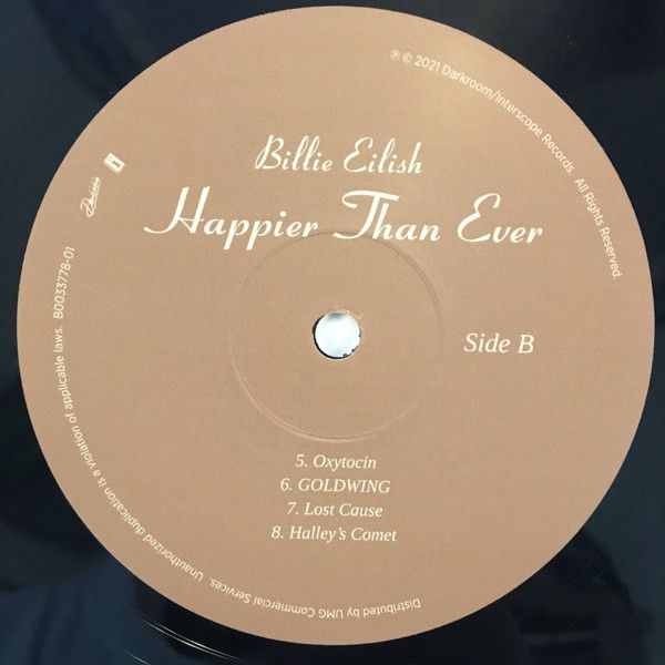 Платівка Billie Eilish – Happier Than Ever|Біллі Айліш(2xLP)