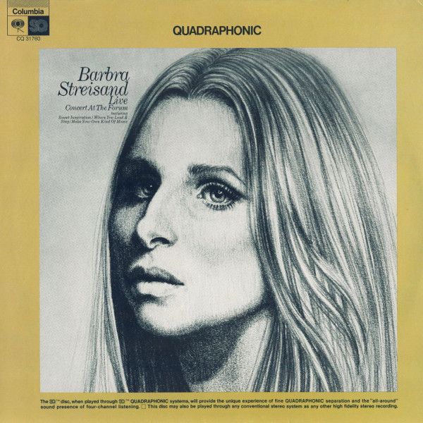 Платівка Barbra Streisand – Live Concert At The Forum| Барбара Стрейзанд