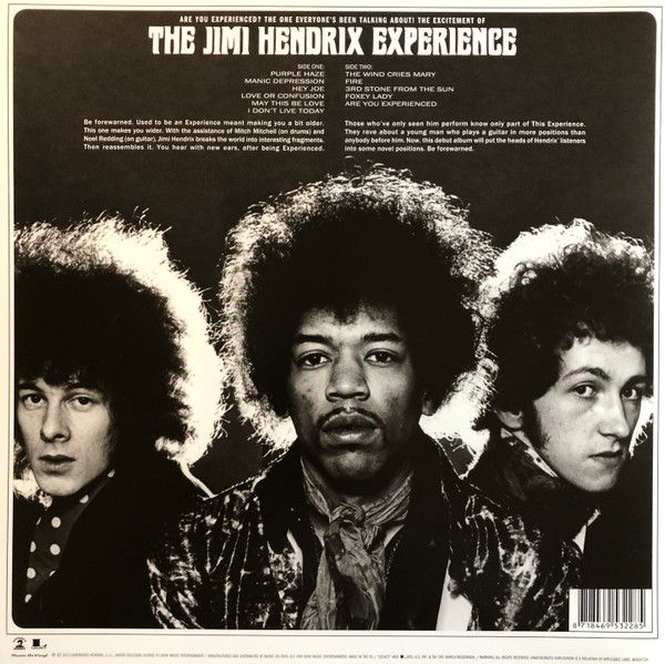 Платівка The Jimi Hendrix Experience – Are You Experienced (2) |Досвід Джимі Хендрікса-Ви досвідчені?
