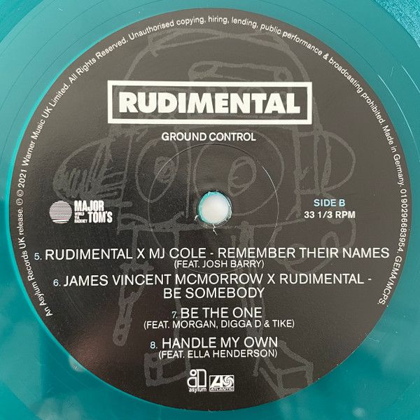 Платівка Rudimental – Ground Control|Рудиментальний(2xLP)