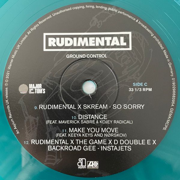 Платівка Rudimental – Ground Control|Рудиментальний(2xLP)