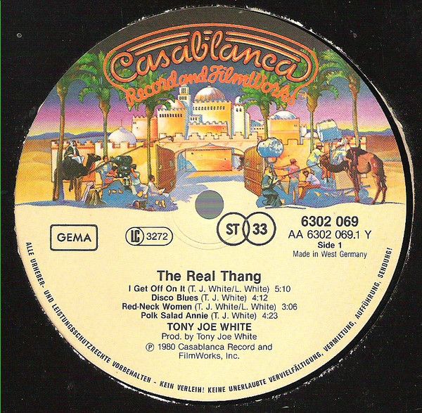 Платівка Tony Joe White – The Real Thang | Тоні Джо Вайт