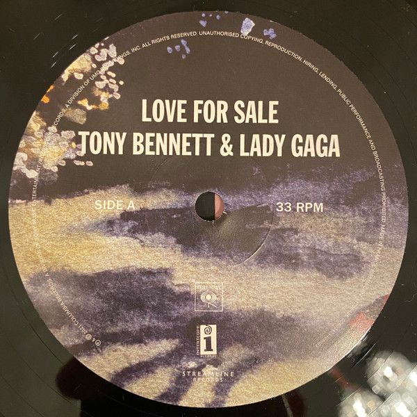Платівка Tony Bennett & Lady Gaga – Love For Sale|Тоні Беннет і Леді Гага-Любов на продаж