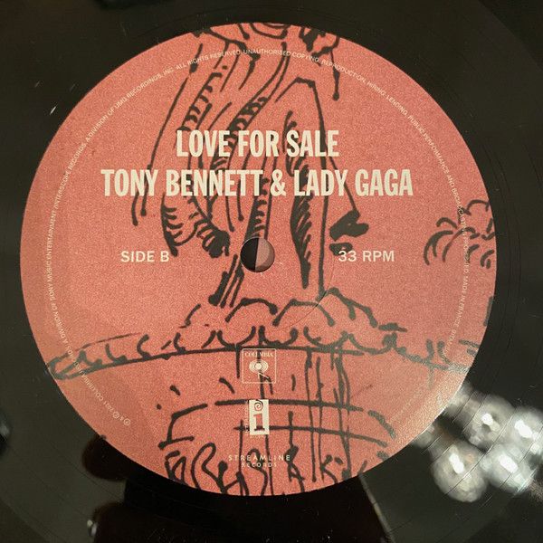 Платівка Tony Bennett & Lady Gaga – Love For Sale|Тоні Беннет і Леді Гага-Любов на продаж