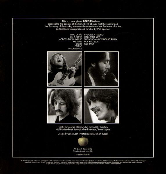 Платівка The Beatles – Let It Be|Бітлз-Нехай так буде