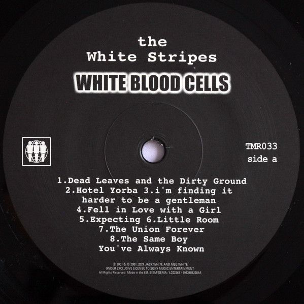 Платівка The White Stripes – White Blood Cells|Білі смуги