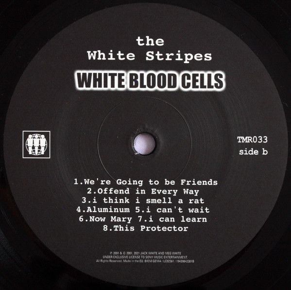Платівка The White Stripes – White Blood Cells|Білі смуги