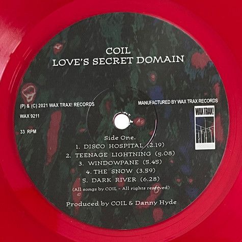 Платівка Coil – Love's Secret Domain|Котушка-Таємний домен кохання